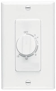 VENTILATION FAN ELECTRONIC VARIABLE-SPEED WALL CONTROL