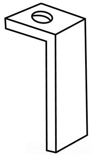 THREADED ANGLE BRACKET